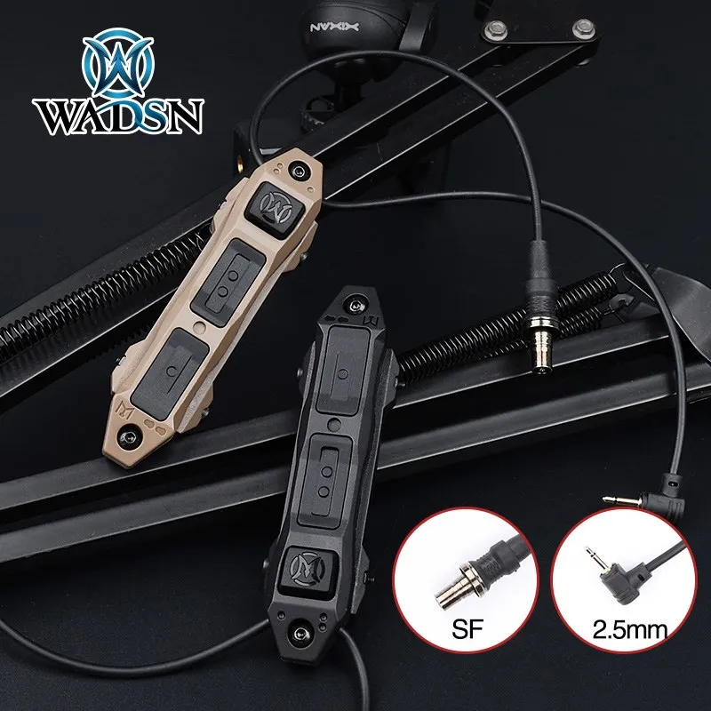 WADSN Nylon DBAL A2 multifunción completa rojo verde azul IR luz láser linterna LED blanca foco M300A interruptor doble Dbal a2 Softair - imagen 5