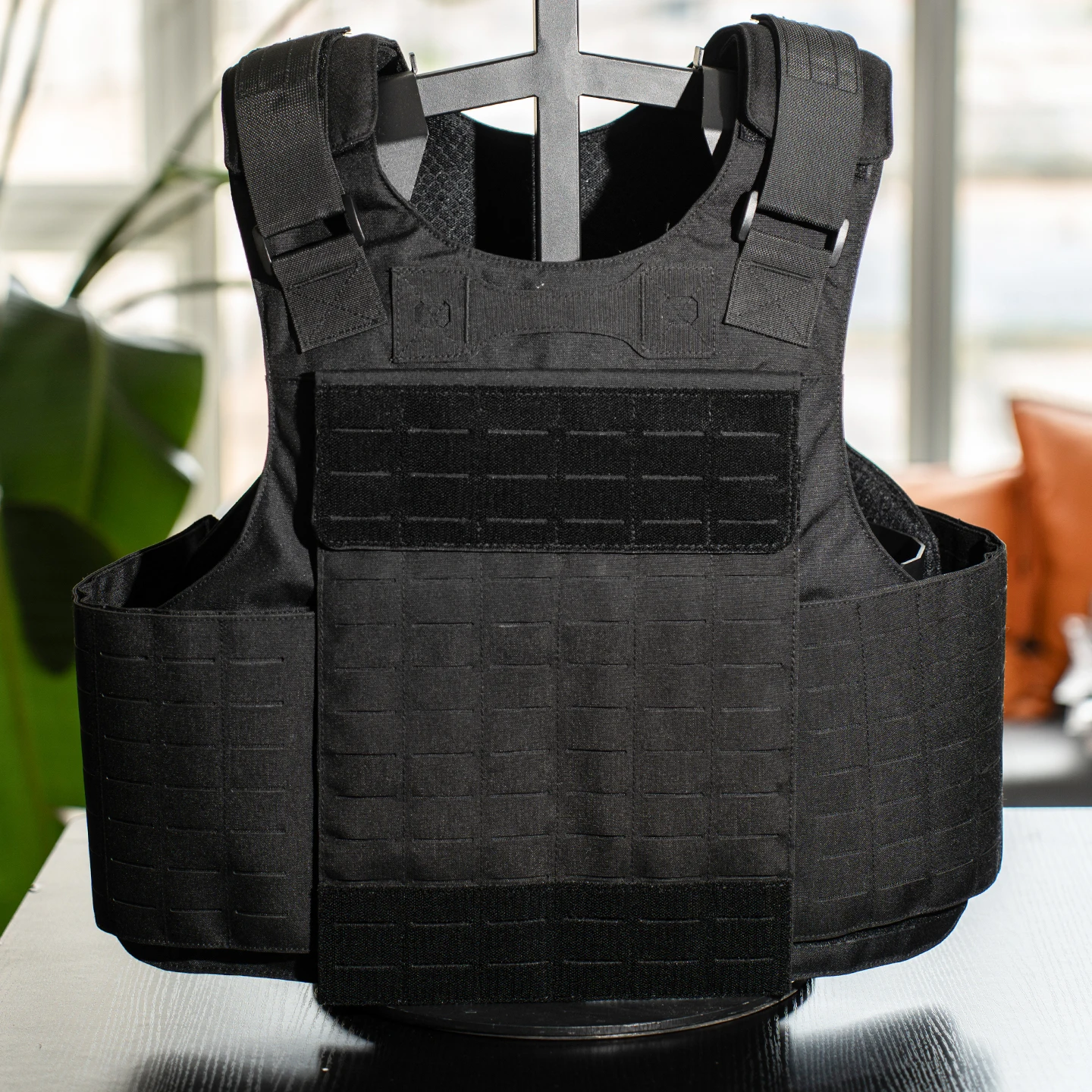 Chaleco táctico de liberación rápida para caza, protección total, chaleco multifuncional, traje trasero a prueba de puñaladas para exteriores - imagen 2