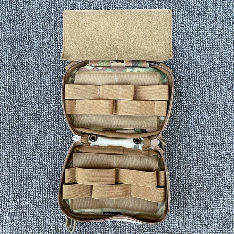 Bolsa táctica para colgar en el pecho D3CRM MK3 MK4, chaleco, bolsa Abdominal, bolsa para el vientre de expansión de liberación rápida, accesorio - imagen 5