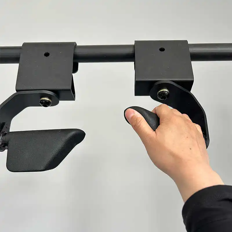 Manijas para dominadas y manijas de banda de resistencia, empuñaduras de fitness multiusos para gimnasio en casa, máquina extraíble, peso muerto, barra de barbilla - imagen 2