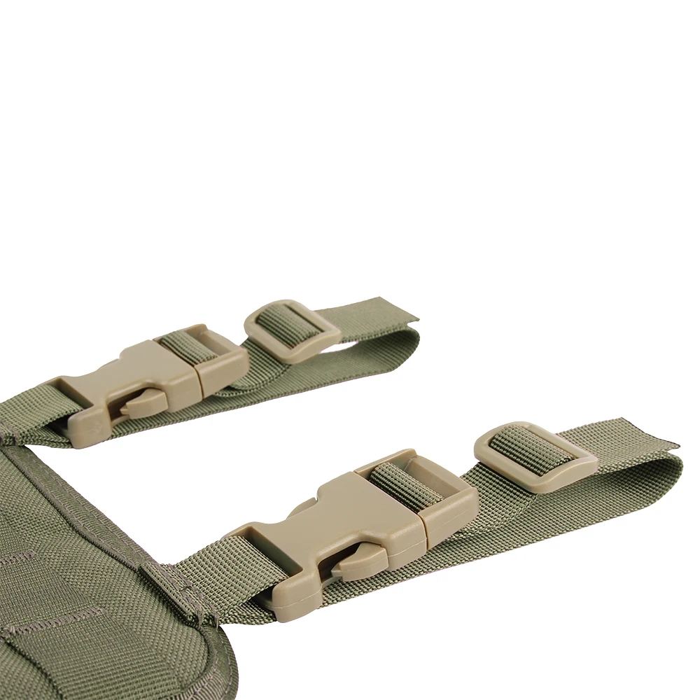 Plataforma táctica para pierna, funda Universal Molle para muslo, bolsas para pierna, Panel de Paintball para caza, accesorios de caza - imagen 5