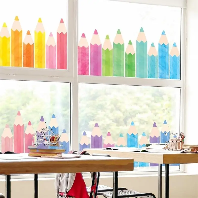 Pegatina para ventana lápiz motivacional – arte sala