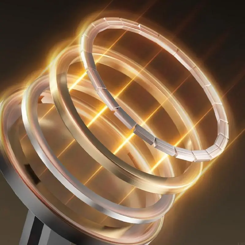 Soporte plegable Tabletop Stand Portable Desktop Phonor teléfono magnético Plegable Plegado 360 grados K1KF - imagen 4