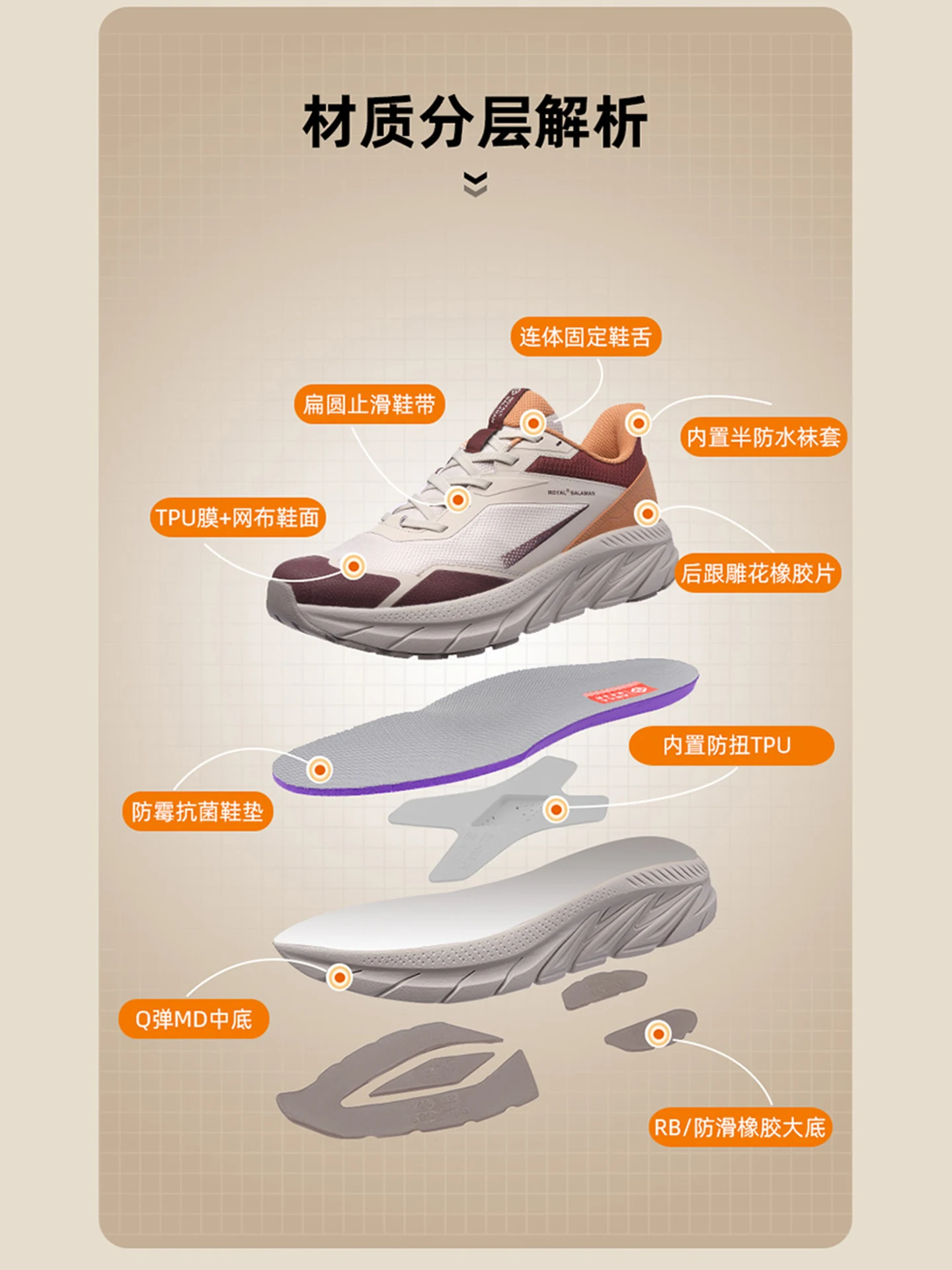 Salaman zapatos de senderismo para hombre, zapatos de montaña al aire libre, zapatillas de escalada, botas de Trekking ligeras transpirables, zapatos deportivos informales 2025 - imagen 4