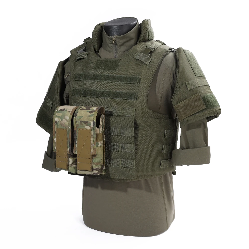 Emersongear 762 doble bolsa para revistas táctica 7,62 Mag bolsa Panel de Rifle para AK Camping Airsoft caza deportes de combate Nylon - imagen 3