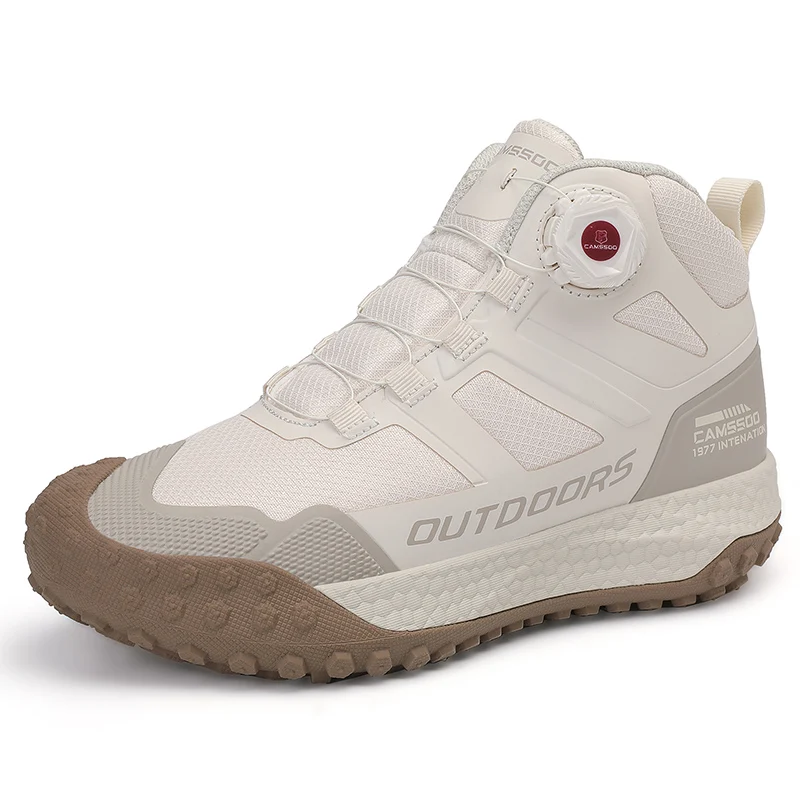 CAMSSOO zapatos de senderismo para hombre, botas de nieve para deportes al aire libre, zapatos de escalada para mujer, zapatillas de Trekking, botines, zapatos de caza, botas de viaje - imagen 4