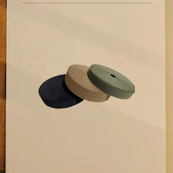 Banda elástica duradera gruesa de alta elasticidad de 2,5 cm