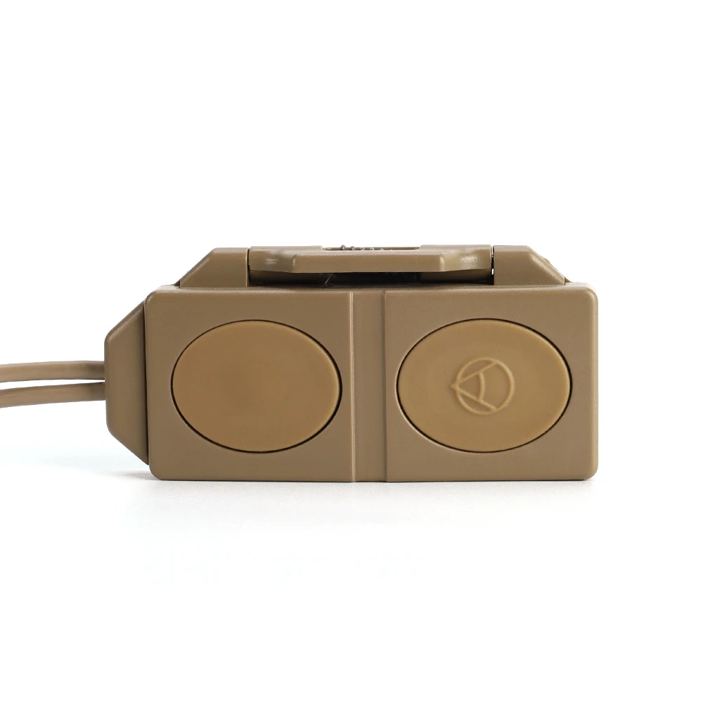 Element Airsoft-interruptor de presión de Control remoto Dual para DBAL-MKII, linterna, luz de arma Softair, PEQ, 16A, M3X, WMX200 - imagen 2