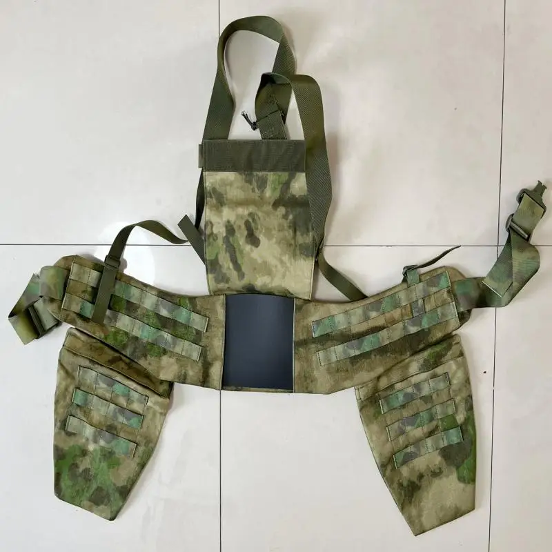 Pretina de ruinas rusas con correa para el hombro, calentadores de piernas, placa protectora - imagen 2