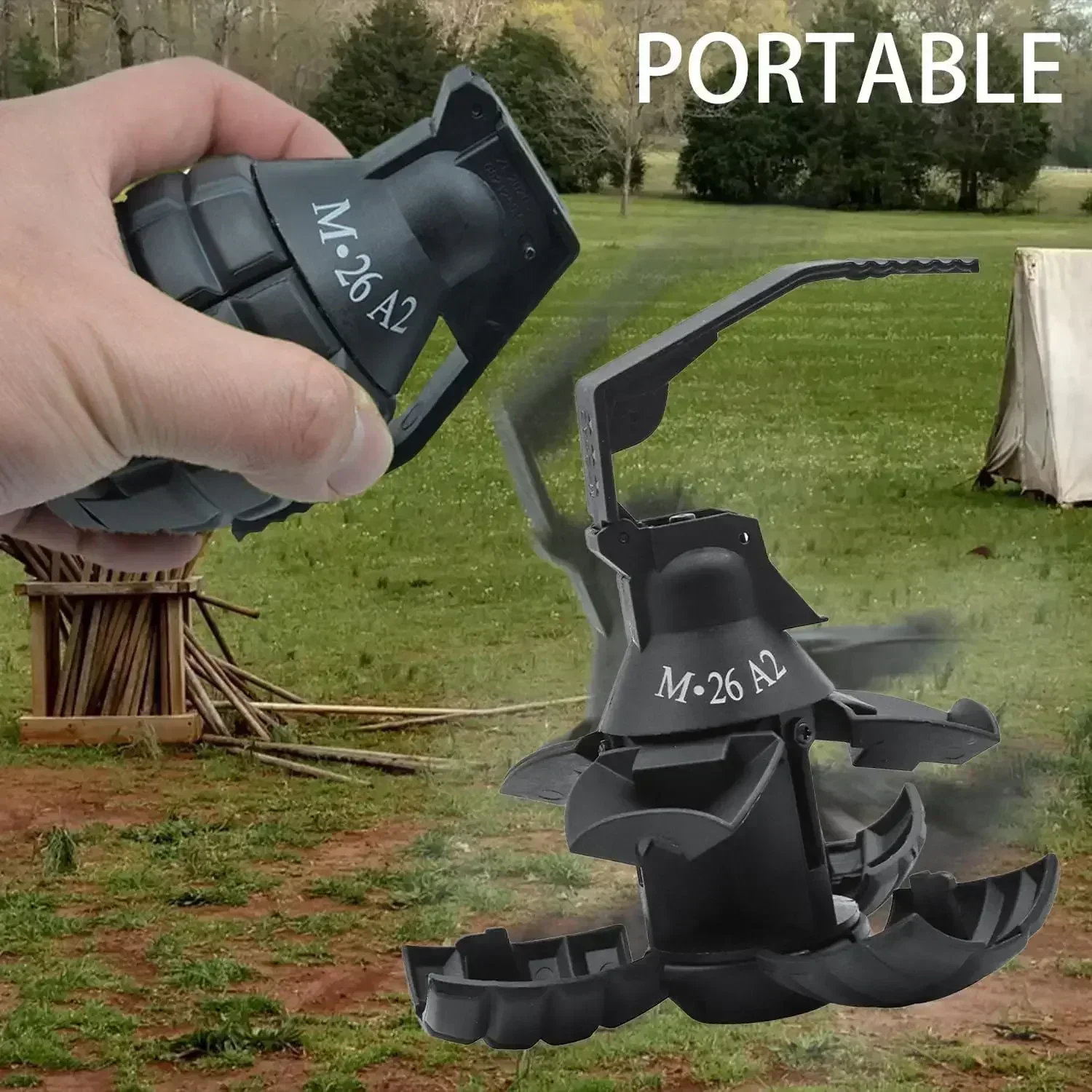 FM26A2 Airsoft Grenada Toys1/3 uds Granada táctica juego de batalla de plástico juguete granadas de mano anillo de tracción juguetes juego de rol modelo Prop - imagen 5