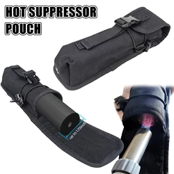 Funda termoaislante para supresor de rifle acolchada