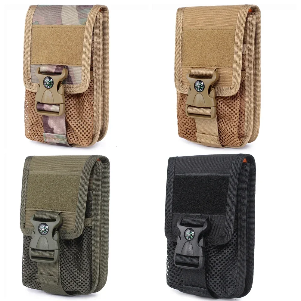 Bolsa Táctica Molle para Exteriores, Bolsa de Accesorios para Cintura, Bolsa de Cinturón Duradera para Teléfono, Organizador para Escalada, Viajes y Senderismo - imagen 4