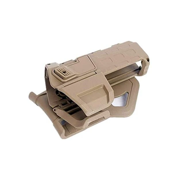 Funda móvil táctica P320 para funda P320, funda para pistola de cintura de caza, funda móvil con linterna/láser - imagen 4