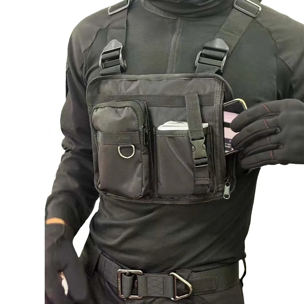 Bolsa de pecho táctica unisex para actividades deportivas al aire libre, diseño duradero adecuado para deportistas de hombres y mujeres - imagen 5