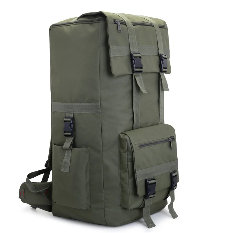 Mochila Táctica Militar de gran capacidad de 120L, senderismo al aire libre, senderismo, Camping, viaje, mochila impermeable, mochila Oxford de 80L - imagen 3