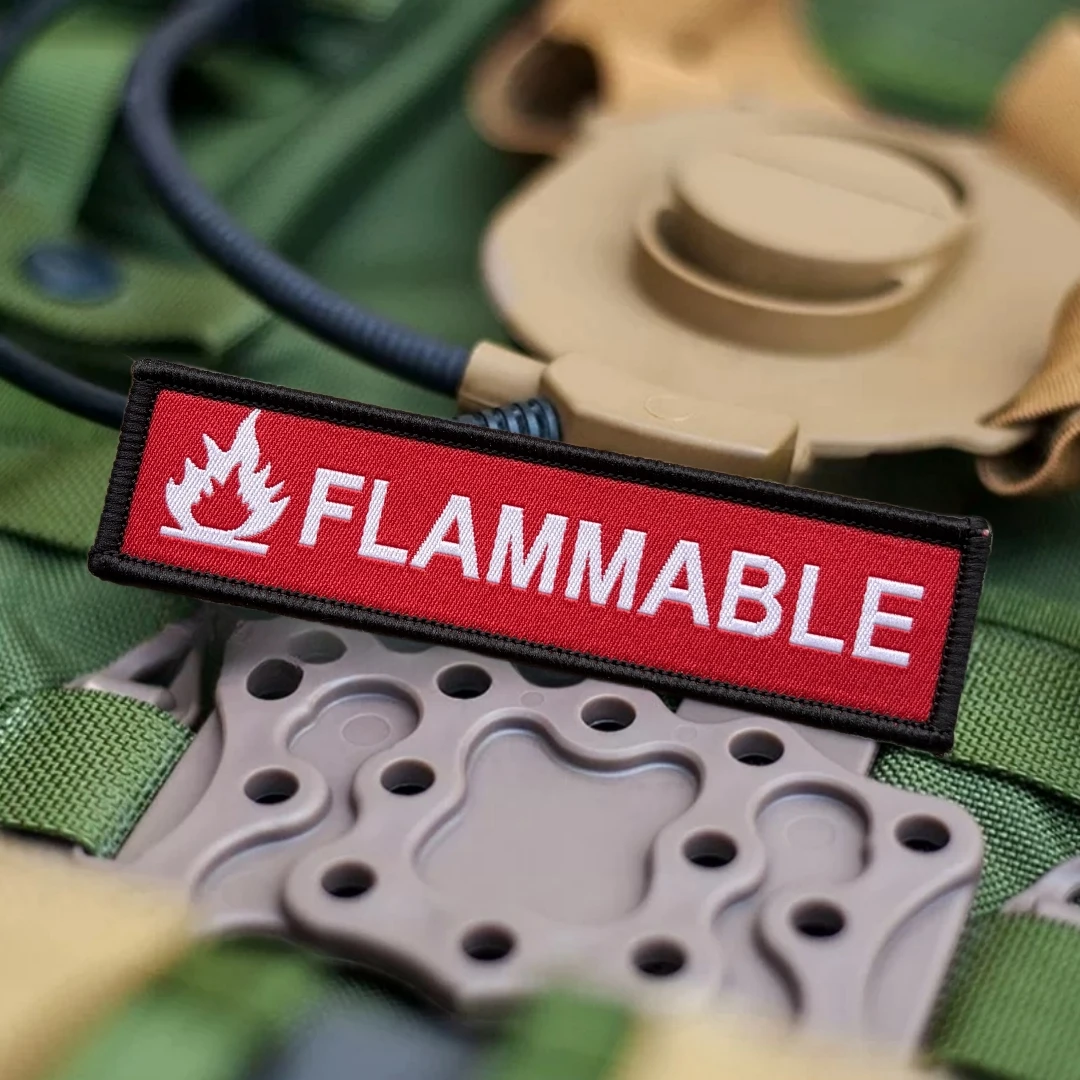 Parche táctico de moral de recordatorio, insignia de bandera de EE. UU., parches de gancho y bucle impresos para ropa, pegatina de equipo militar - imagen 4