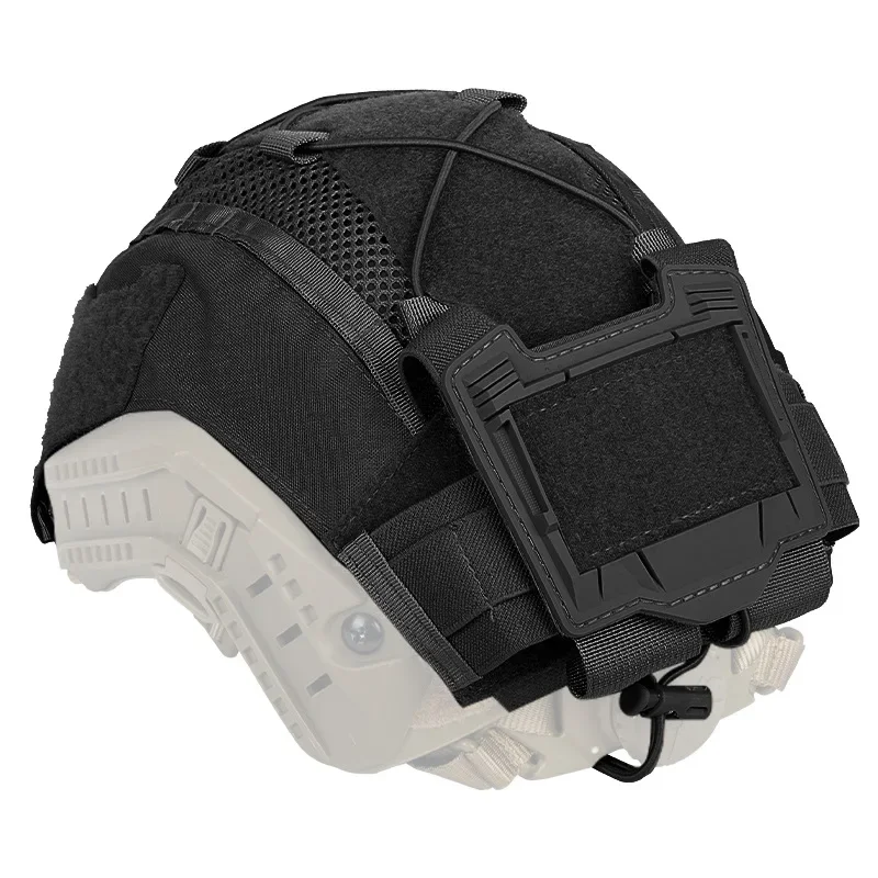 Cubierta táctica para casco con bolsa de batería NVG para casco FAST MH PJ BJ OPS-Core Airsoft, accesorios para caza y Paintball - imagen 2