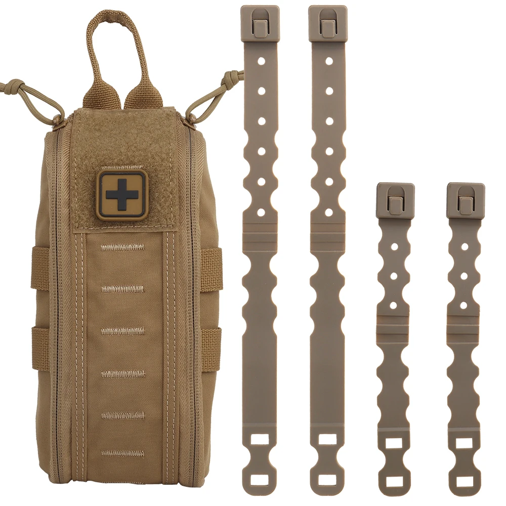 Paquete de primeros auxilios al aire libre, Kits médicos, bolsa de primeros auxilios EMT, bolsa táctica de nailon para Trauma, bolsa de SOS - imagen 2