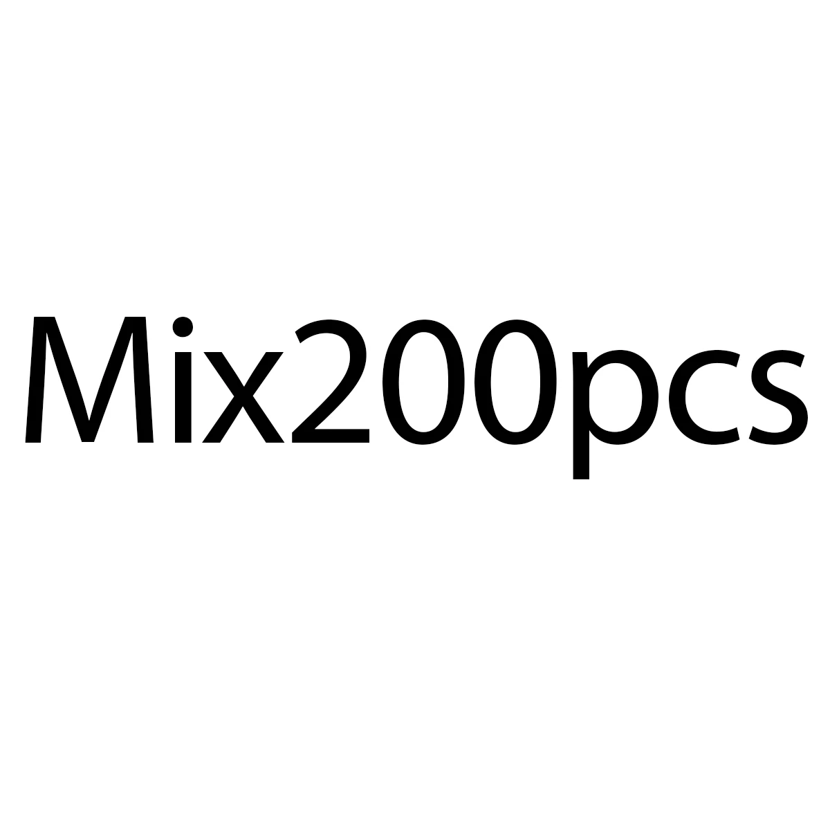 Mix 200pcs