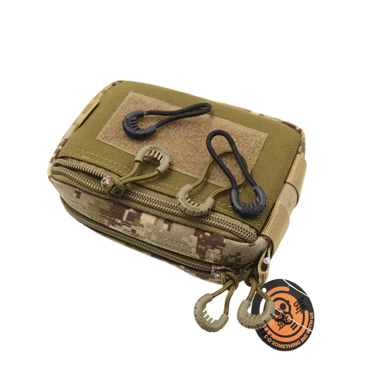 Bolsa de 5 uds con hebilla de cabeza con cremallera, cabeza de cuerda táctica de rescate, uso pequeño y grande - imagen 3