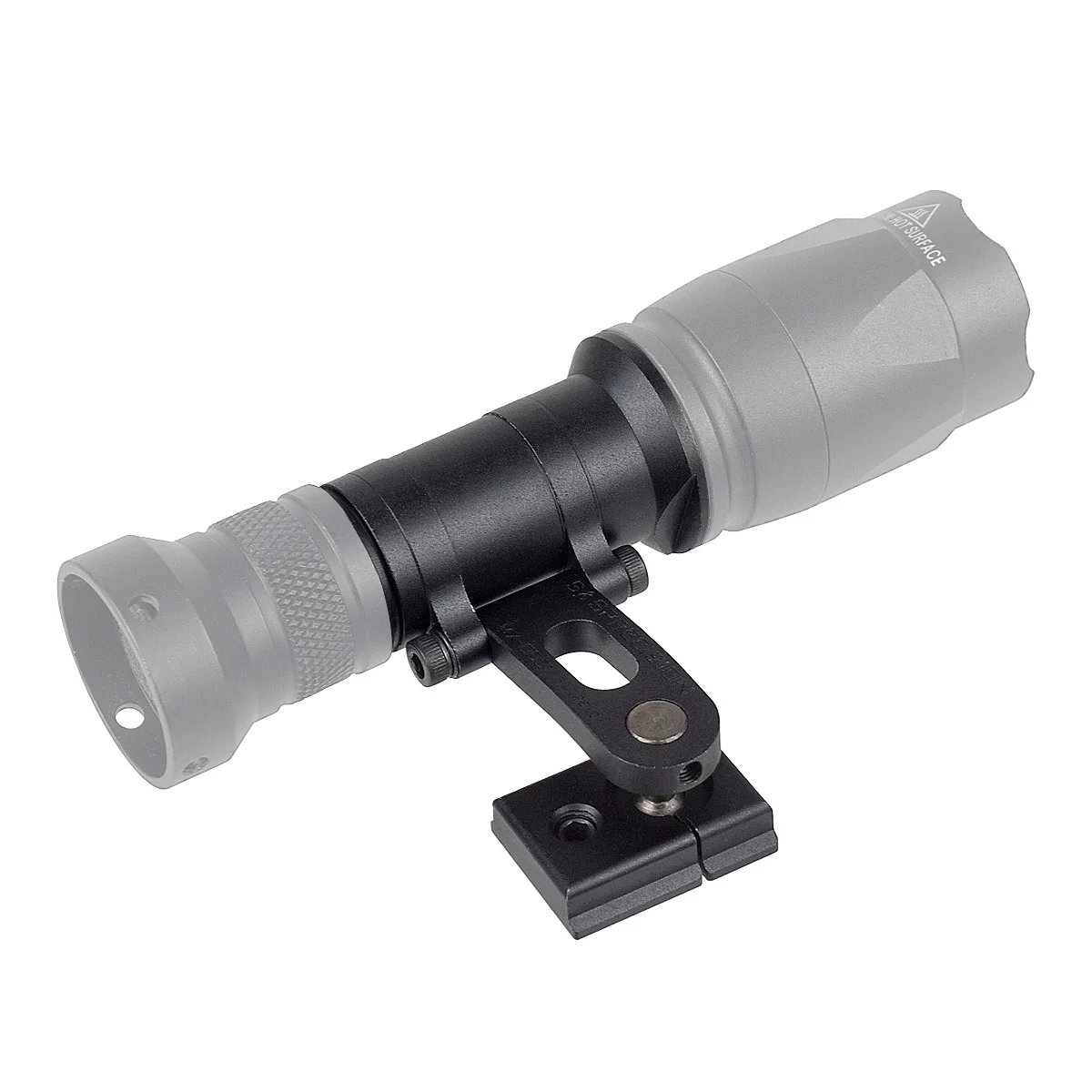 Soporte táctico para casco de arco MICH2000, riel guía lateral para casco apto para linterna SureFire M300 M300B M300C M300V Light Series - imagen 2