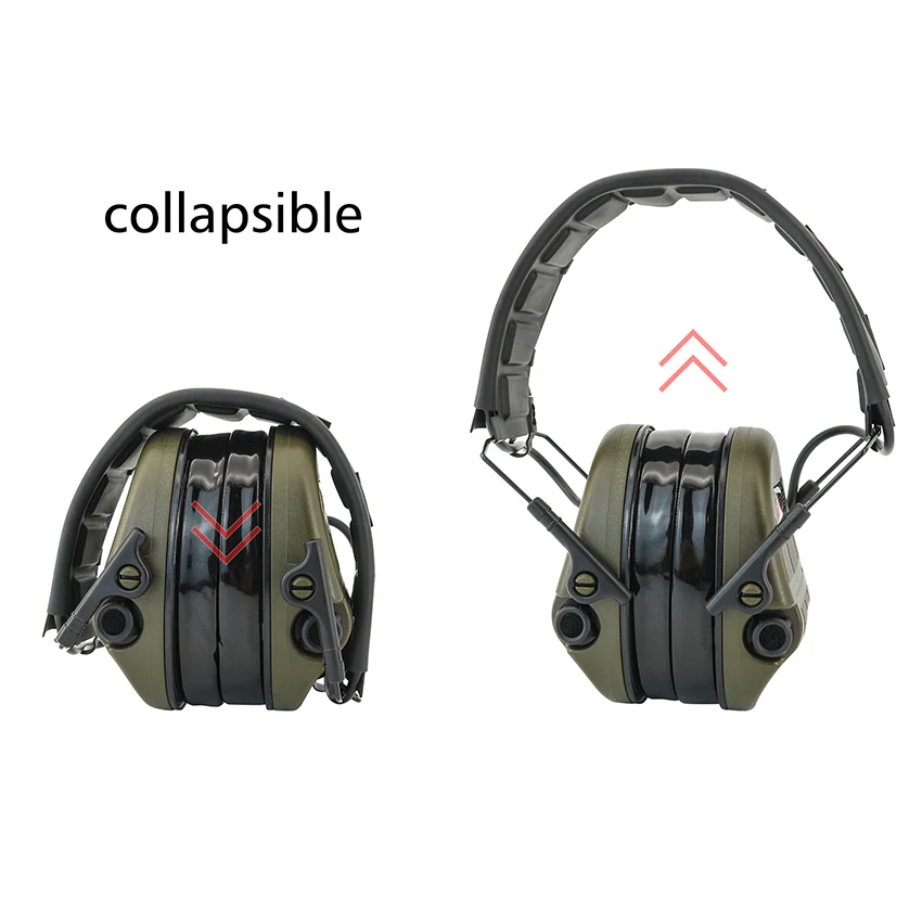 TAC-SKY nuevos auriculares tácticos SORDINULTRA IPSC auriculares de caza con reducción de ruido auriculares de tiro Airsoft con almohadillas de Gel - imagen 4