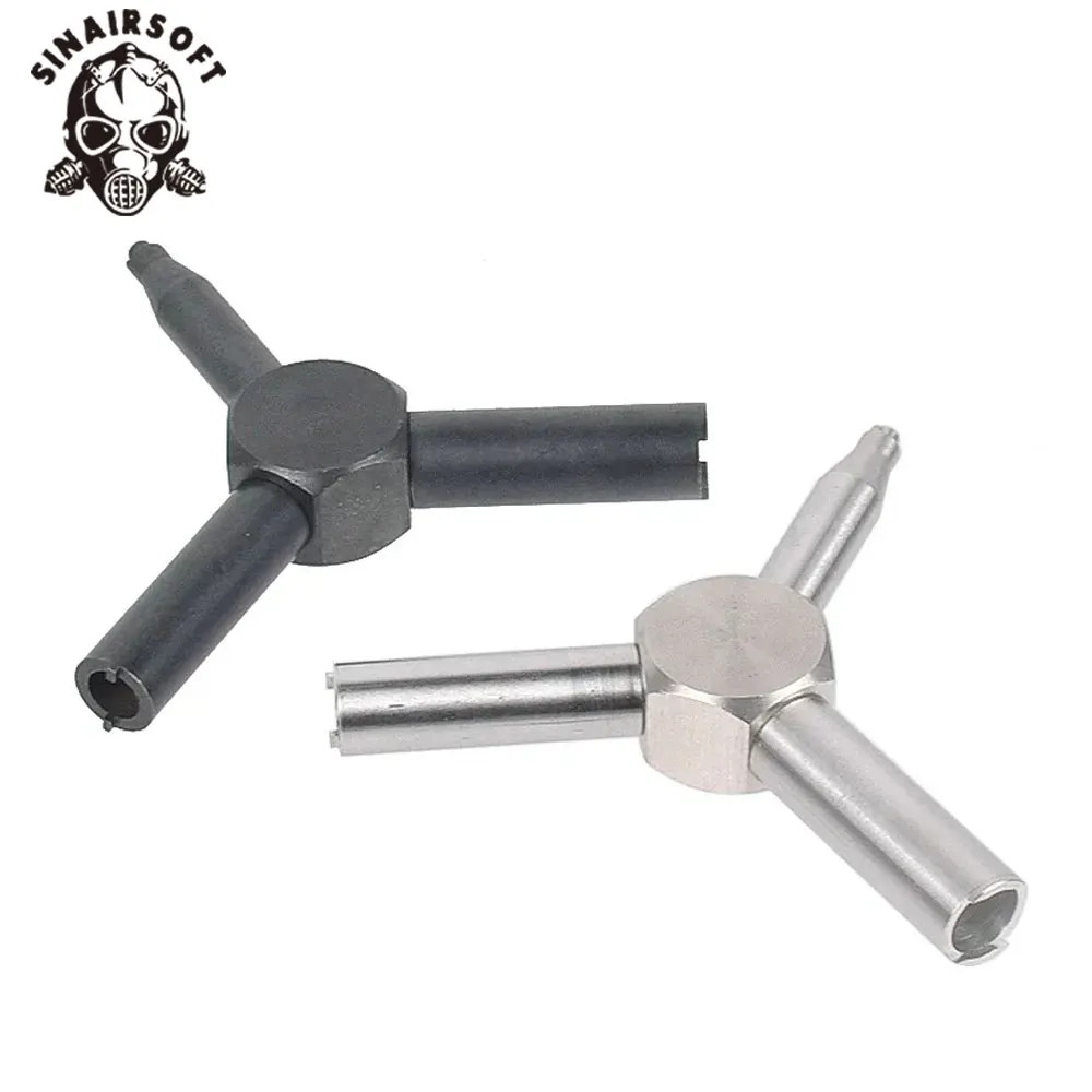 SINAIRSOFT-válvula de Gas táctica GBB Airsoft, llave de acero, Triple fuerza, revista, herramienta de eliminación de carga, caza, KSC WA, pistola de GAS, Rifle - imagen 4