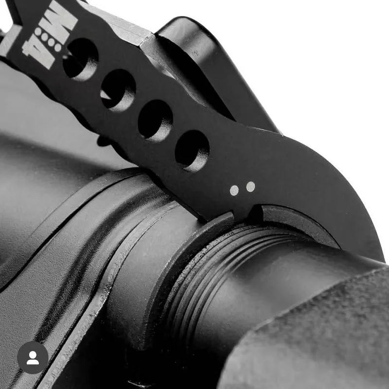 Llave multiherramienta compacta M4 para ajuste y mantenimiento de rifle |   Equipo de supervivencia táctico |   Accesorios de tiro - imagen 5