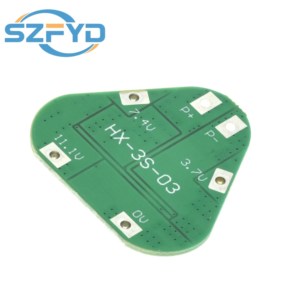 Placa de protección de batería de litio 3S 12V 18650 11,1 V 12,6 V protección contra sobrecarga 8A paquete de 3 celdas Li-ion BMS PCM PCB - imagen 4