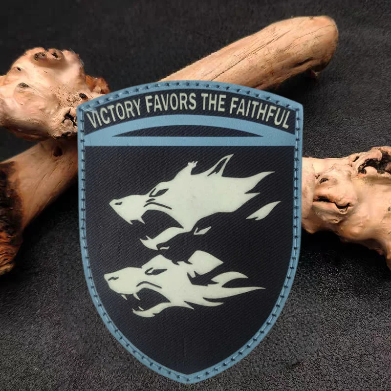 Parche estampado del Cuerpo de Marines del 38th Wolf Warrior, chaleco táctico, insignia de moral con gancho y bucle, pegatina para mochila, parches para brazalete para ropa - imagen 2