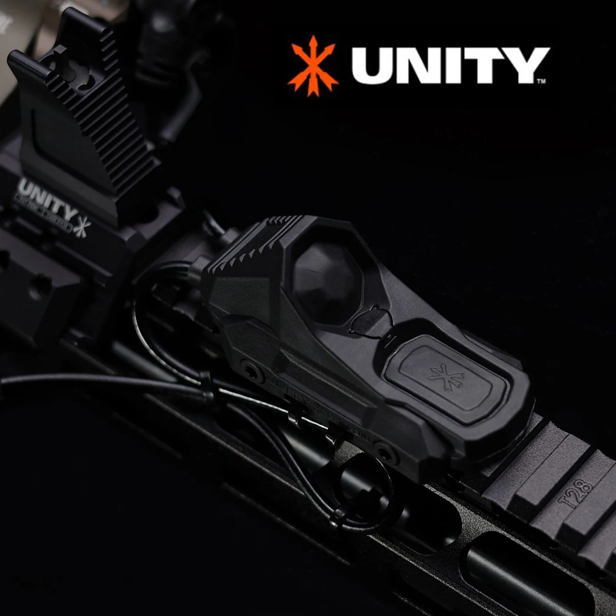 UNITY AXON remoto en línea doble función interruptor de presión linterna PEQ NGAL láser SureFire M300 M600 2,5 3,5 enchufes de grúa - imagen 2