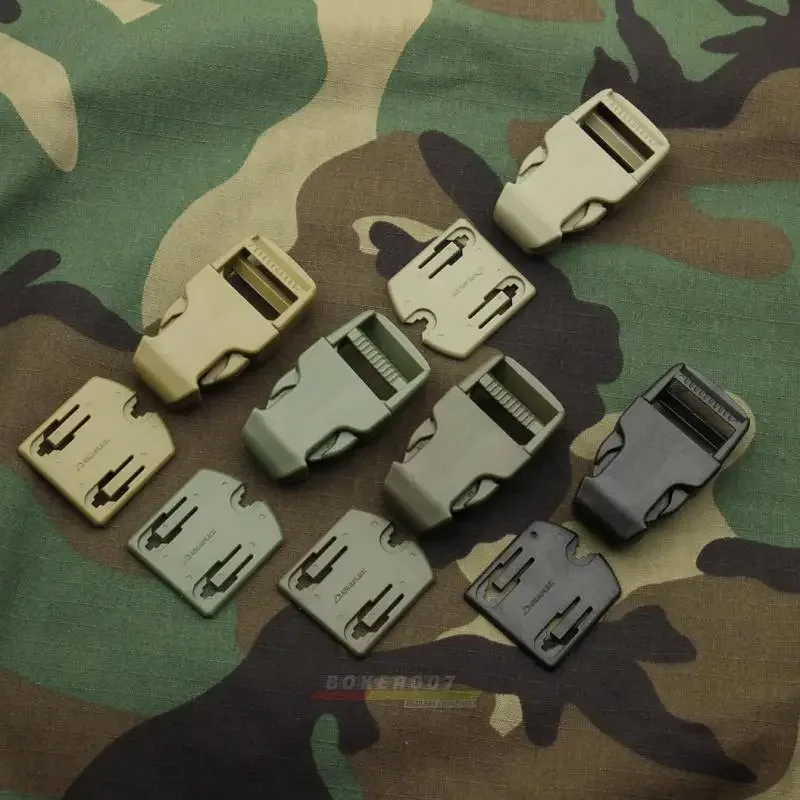 Combinación de hebilla de bolsa de intercomunicador sin costura Sai Material de acero plástico Pom - imagen 2