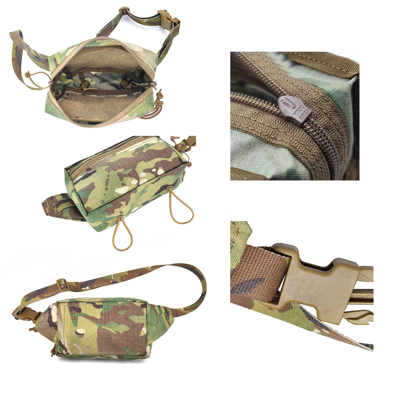 Fanny SACK táctico SS MK3 cintura QRS bolsa de almacenamiento bolsa cruzada bolsa de viaje importada