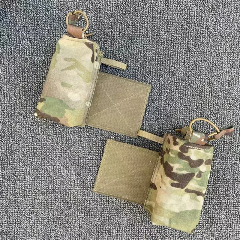 Chaleco táctico para exteriores, nueva bolsa de Radio para SS MK3/MK4, bolsa de estación de Radio, chaleco, bolsa de accesorios interior, 1 par - imagen 2