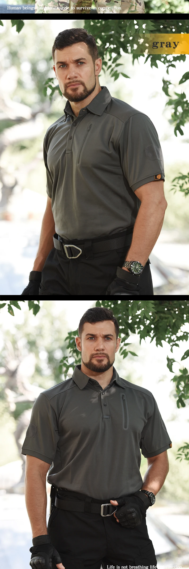 Camisa HAN WILD - Características tácticas