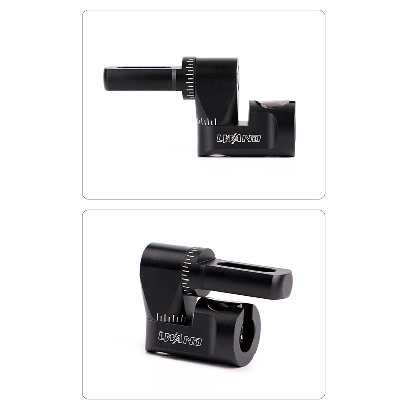 Estabilizador ajustable de aluminio de aviación, barra única en V para barra de equilibrio, estabilizador compuesto de tiro con arco, accesorios - imagen 5