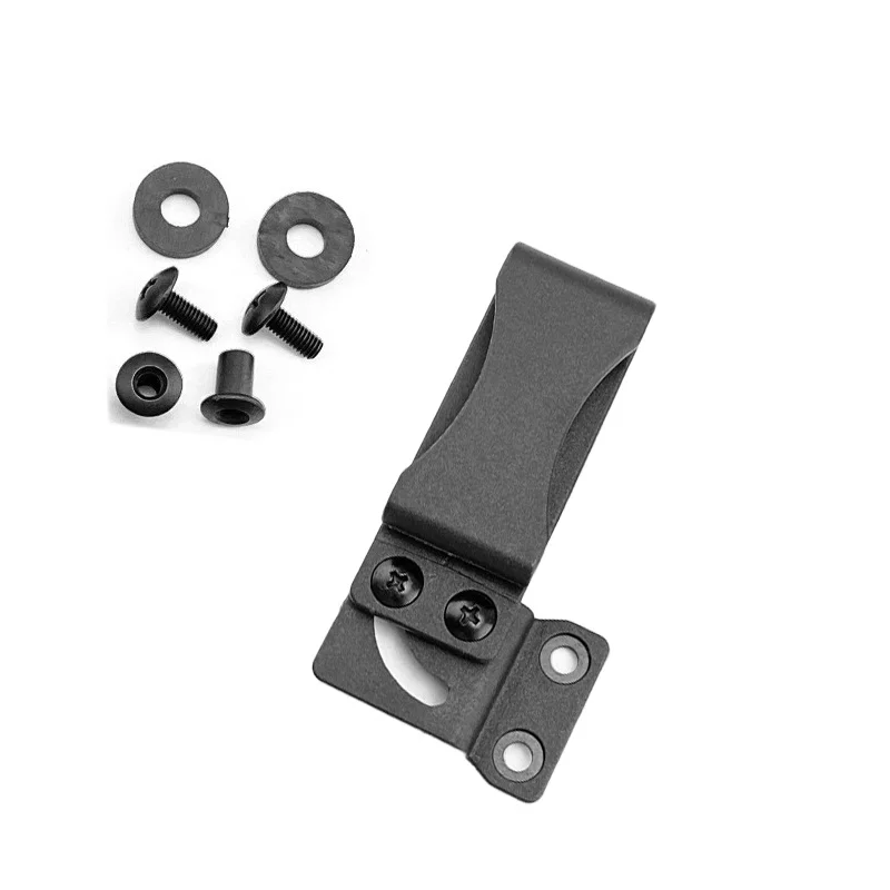 Clip para cinturón de cuchillo, clip para cintura, accesorios para funda K, clip para cuchillo táctico, para fundas DIY, accesorio para cuchillo con clip de cintura de plástico - imagen 4