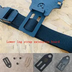 Correa táctica elástica ajustable para pierna – Camping y trekking