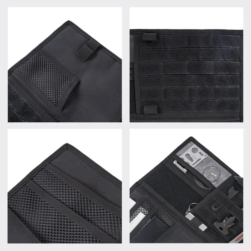 Organizador de Panel de visera Molle táctico, soporte de visera para vehículo grande para camión, bolsa de almacenamiento para soporte de camioneta - imagen 5