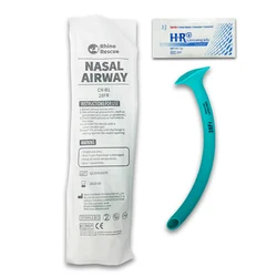 Rinoceronte rescate Nasalairway desechable médico mal de aire nasofaríngeo conducto nasopharíngeo tubo de vía aérea nasal cuidado de la salud con lubricante