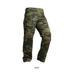 Pantalones tácticos Pew Tactical G3 cargo camuflaje verde ranger