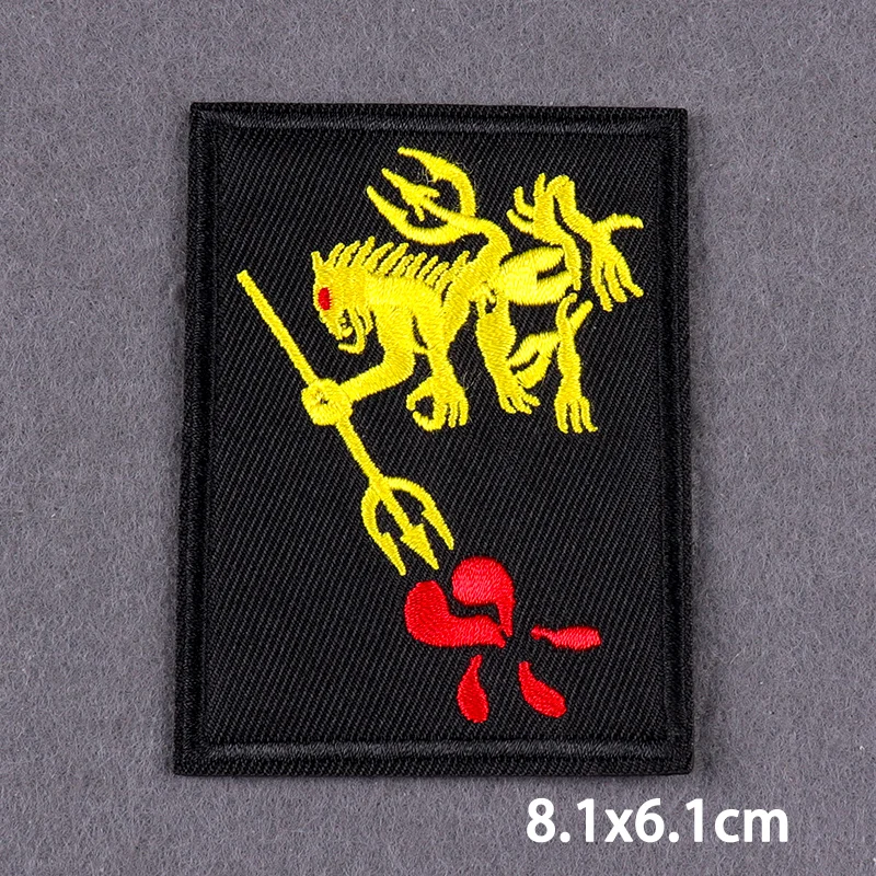 Insignias bordadas para coser/planchar en la ropa, accesorios de ropa Diy, parche Fusible, parche bordado, aplique en la mochila - imagen 4