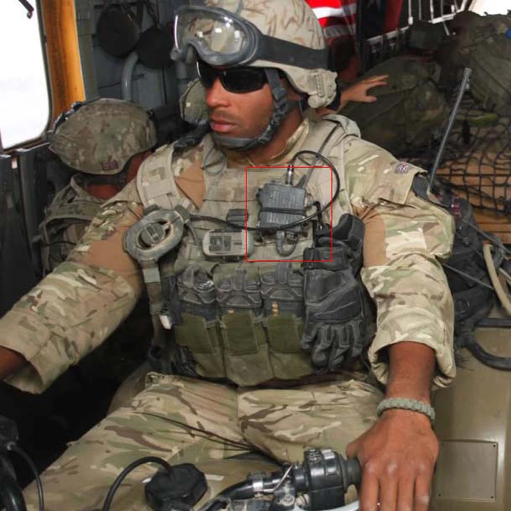 WADSN-auriculares tácticos Airsoft SELEX TACMIC CT5 PTT, accesorios para auriculares de caza Midland KENWOOD IPSC ptt Z133 Softail - imagen 5