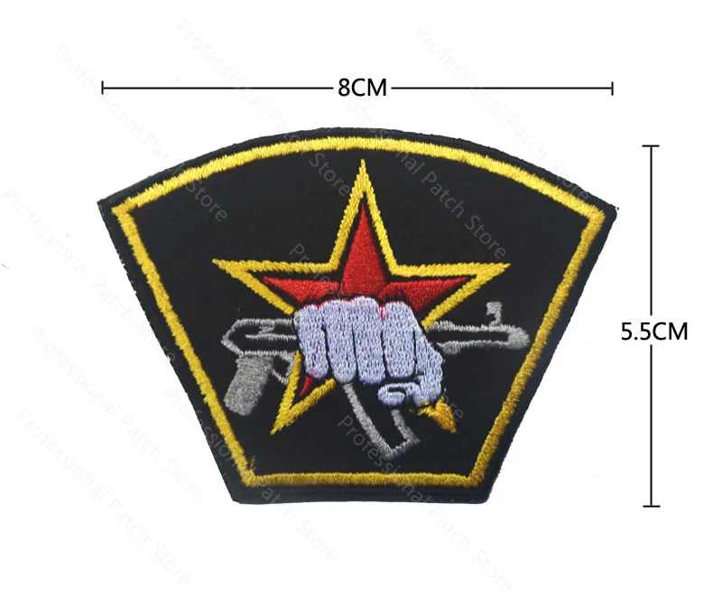 Parche mágico bordado ruso KGB FSB, insignia de identificación, insignia para el pecho, brazalete, parche de tela, parche bordado, parches para ropa - imagen 3