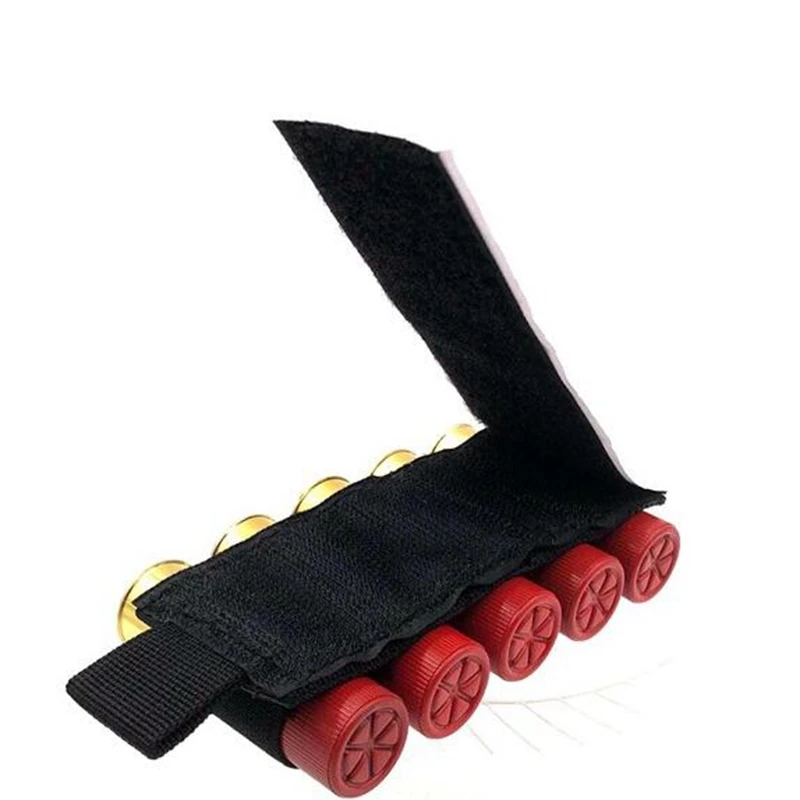 Soporte táctico para carcasa de escopeta redonda, 6 pistolas de municiones, soporte de recarga de balas con pegatina de respaldo adhesivo - imagen 5