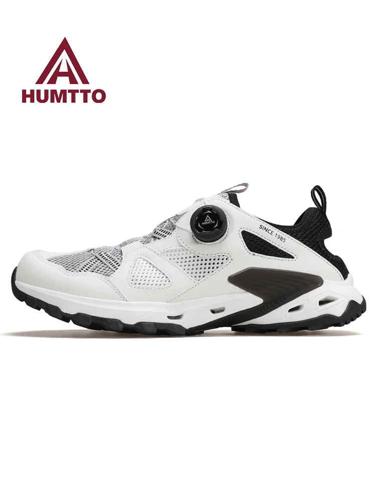 Zapatos acuáticos HUMTTO para hombre, zapatos de pesca transpirables para caminar, zapatos para caminar para mujer, zapatos de agua antideslizantes, zapatillas deportivas para senderismo aguas arriba - imagen 3