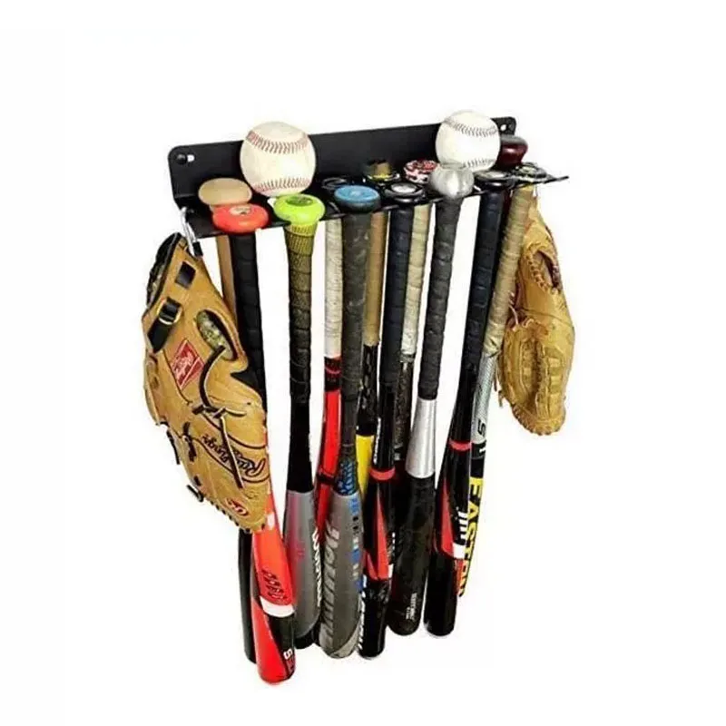 Estante de almacenamiento de bandas de resistencia montado en la pared para bandas de dominadas, cuerdas para saltar, organizador de equipos de gimnasio que ahorra espacio con gancho para gimnasios en casa - imagen 5