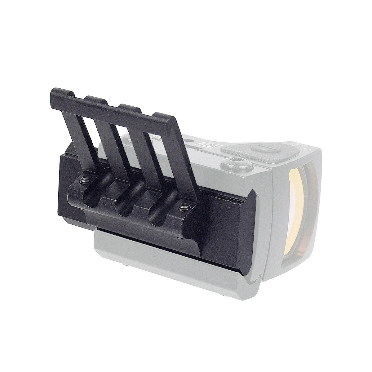 Táctico 30 °   45 °   Soporte compensado para armas de vista de punto rojo RM, luz láser, linterna, soporte de alcance apto para riel de 20mm, óptica de caza - imagen 5