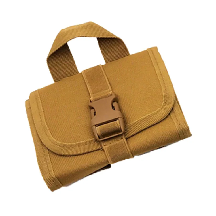 Bolsa redonda de bala para Rifle, bolsa de munición para Cartucho de cinturón, soporte para conchas, bolsa de cintura, bolsa de revista Molle para caza y Paintball, 14 unidades - imagen 3