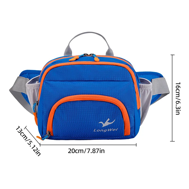 Deporte gimnasio Fitness hervidor riñonera pesca al aire libre escalada senderismo Camping bolsa de pecho viaje ciclismo bandolera para hombres y mujeres - imagen 5